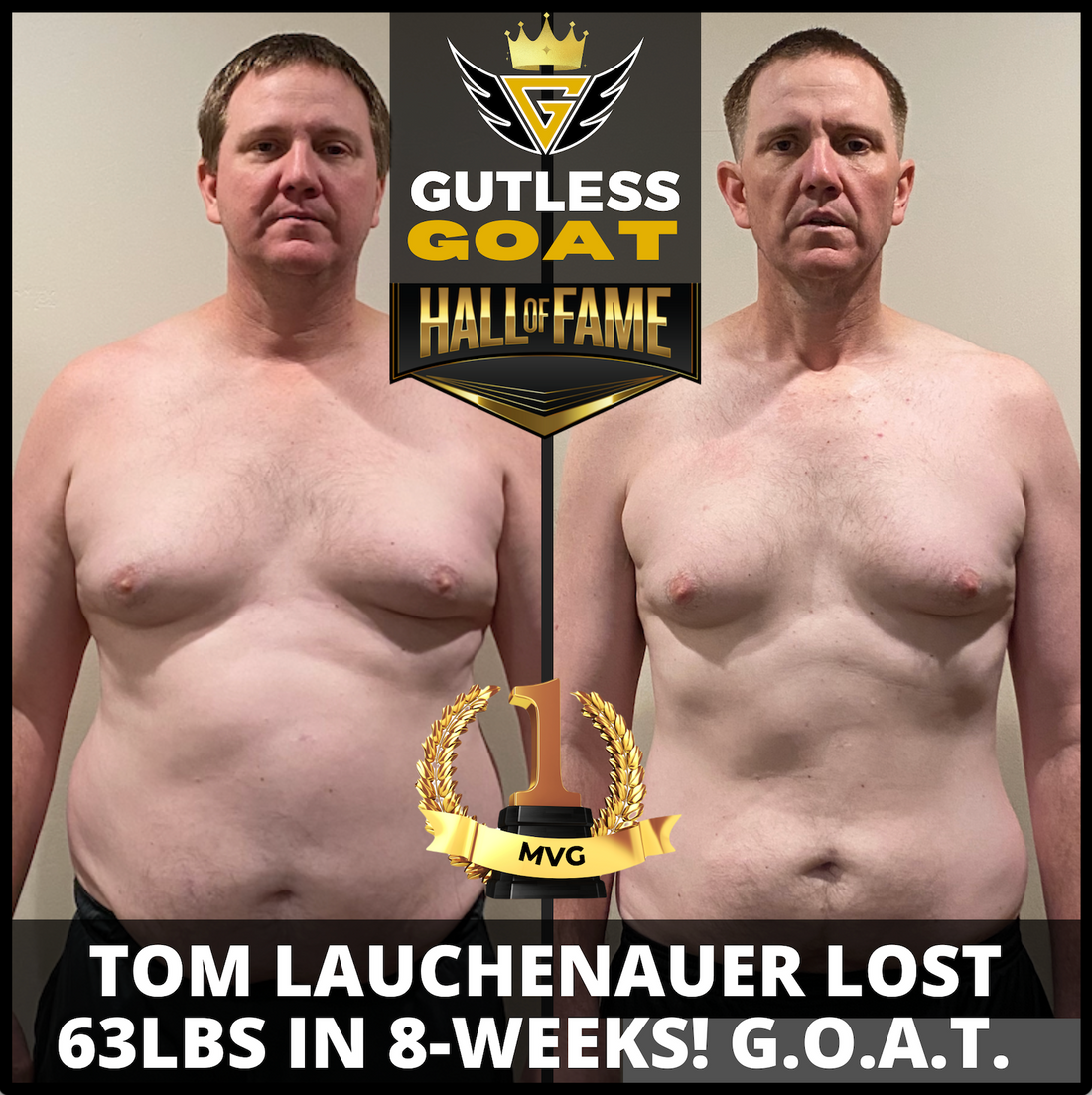 Tom The "TDT GOAT" | Lost 63lbs in 8-Weeks